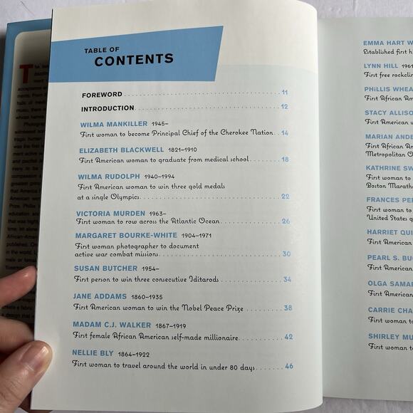 Ladies First 40 Daring American Women Who Were Second to None Hardcover Book - Picture 5 of 15